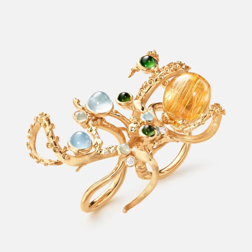 Blæksprutte ring