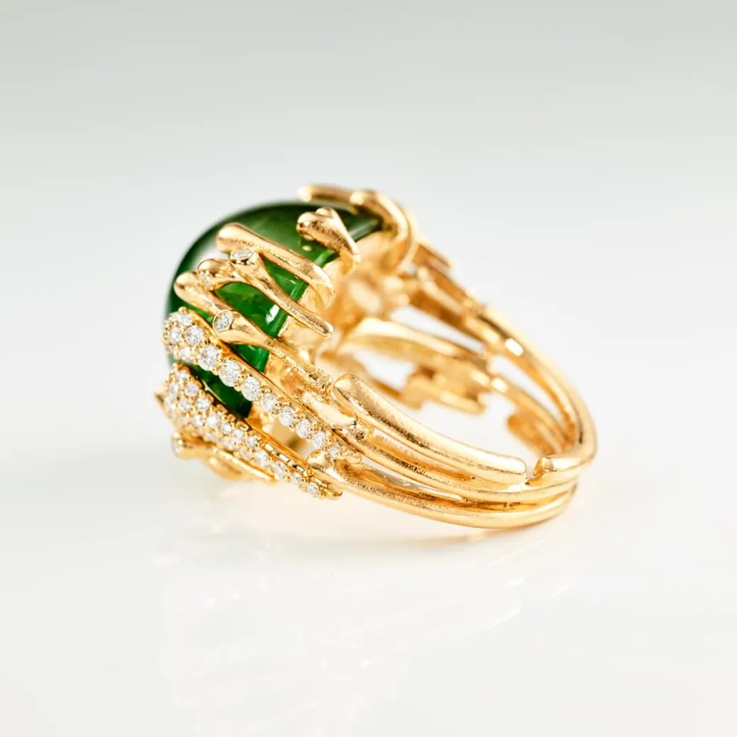 BoHo ring stor pavé