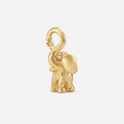 Elephant vedhæng medium på halskæde