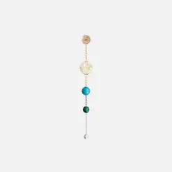 Lotus earring pendant