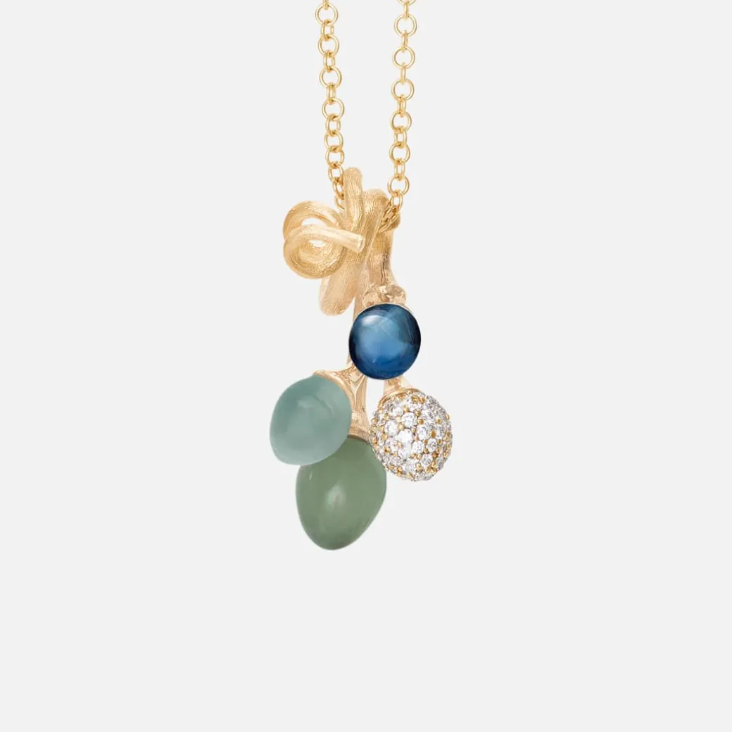 Lotus Midnight pendant