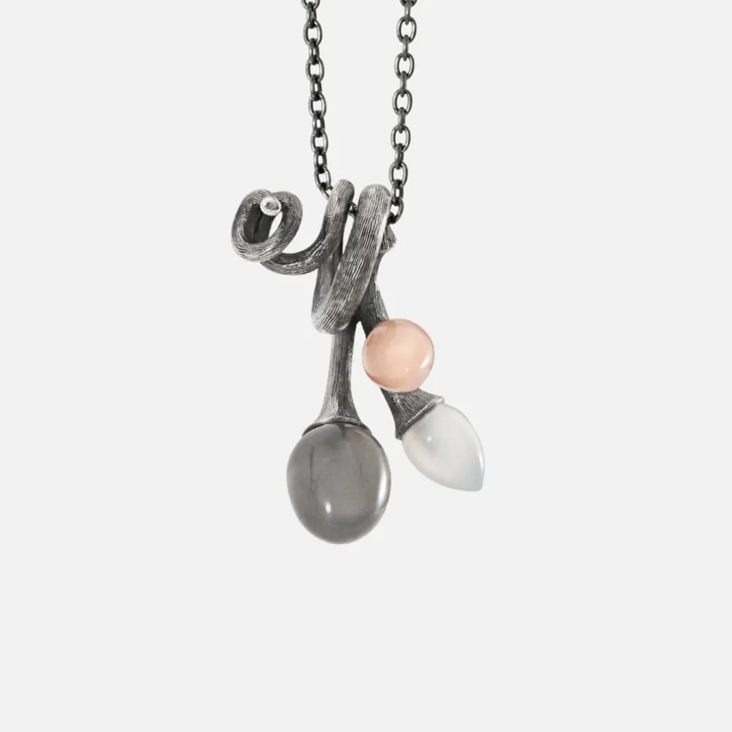 Lotus Midnight pendant