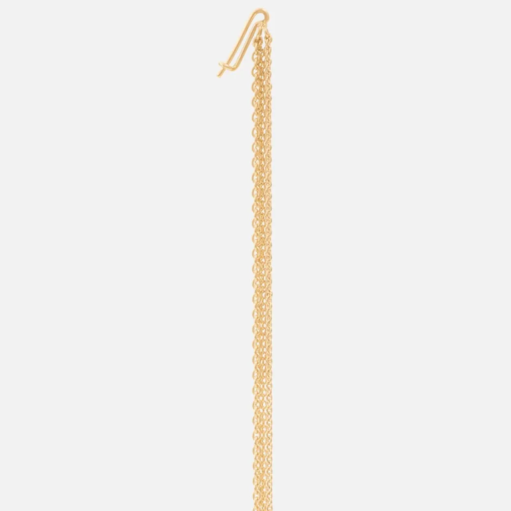 Lotus øreringevedhæng 14 cm