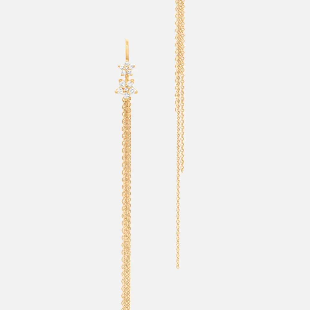 Lotus øreringevedhæng 14 cm