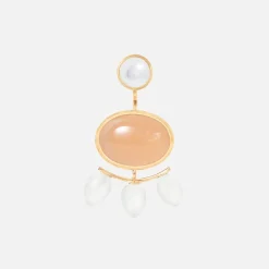 Lotus øreringevedhæng store