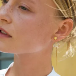 Lotus øreringevedhæng store