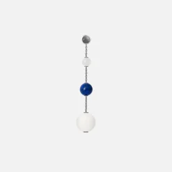 Lotus stud earring