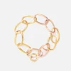 Love armbånd heavy med charm pavé