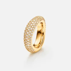Love ring 5 pavé