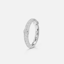 Nature ring IV pavé