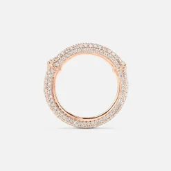 Nature ring IV pavé