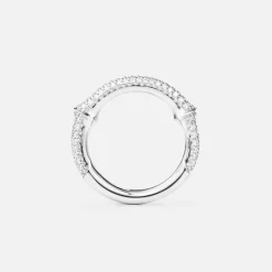 Nature ring IV pavé