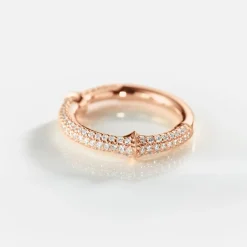 Nature ring IV pavé