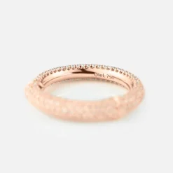 Nature ring IV pavé