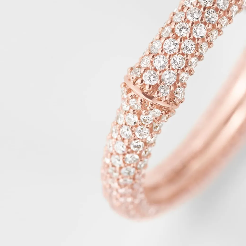 Nature ring IV pavé