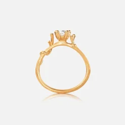 Nature Solitaire ring
