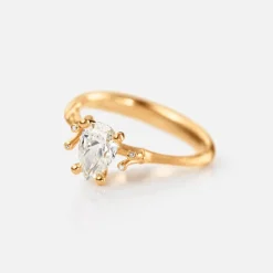 Nature Solitaire ring