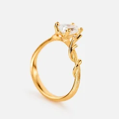 Nature Solitaire ring