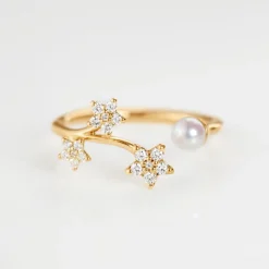 Shooting Stars ring medium