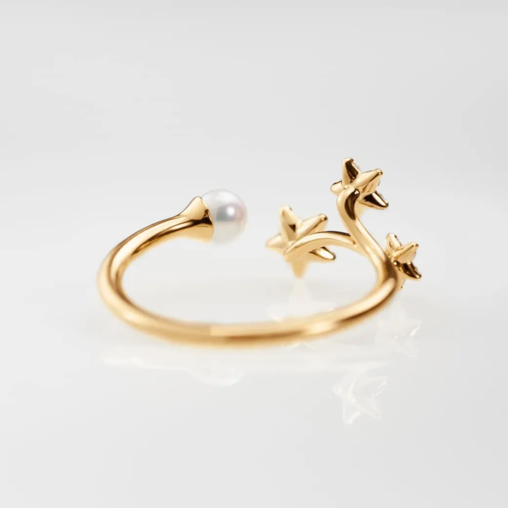Shooting Stars ring medium