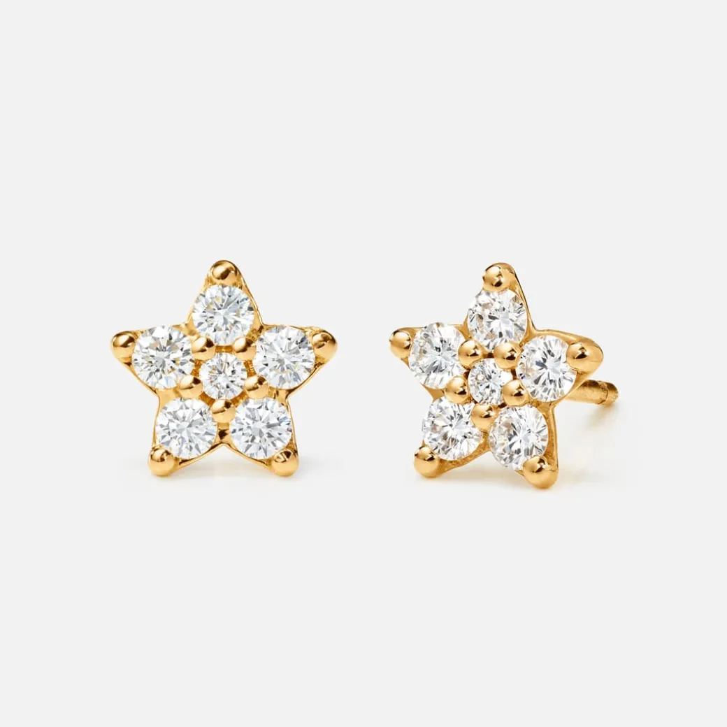 Shooting Stars stud earrings giga