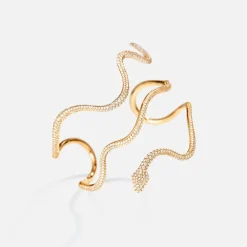 Snakes armring stor pavé