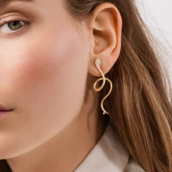 Snakes earring
