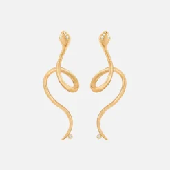 Snakes earrings