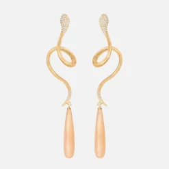 Snakes earrings