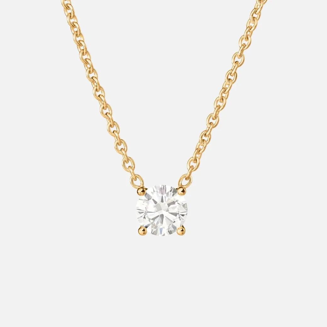 Solitaire collier