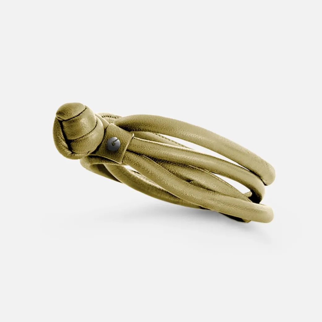 Sweet drops leather bracelet