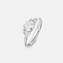 Winter Frost Solitaire ring