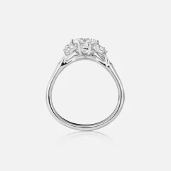 Winter Frost Solitaire ring